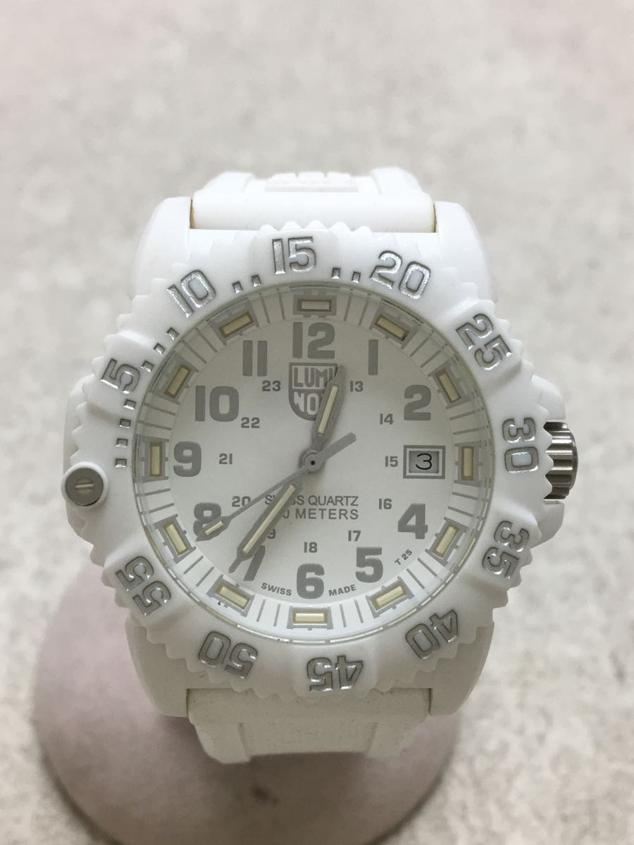 送無料  希少ホワイト 7050 ルミノックス　LUMINOX 腕時計(アナログ)