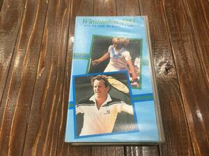 □ WIMBLEDON 1983 ダイジェスト ウィンブルドン 1983年 男子 女子 シングルス ダブルス カラー VHS ジャンク USED