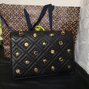 TORY BURCH トリーバーチ　ショルダーバッグ レザー 2way ロゴ