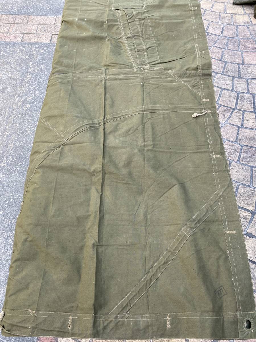 パンツ 独特の上品 【希少】米軍テント素材のカーゴパンツ Kanpeki