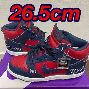 SUPREME NIKE SB DUNK HIGH BY ANY MEANS DN3741-600 シュプ ナイキ SBダンク