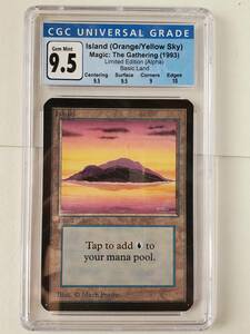 ●MTG● α アルファ 島(英語 CGC 9.5 GEM MINT)