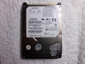 HITACHI 日立　2.5インチ　 HDD　20GB ATA　