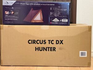 テンマクデザイン サーカス TC DX HUNTER + 専用フロントフラップセット ハンター限定カラー