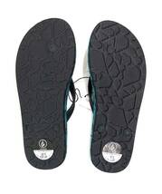 VOLCOM ボルコム V0812101SUG② メンズ US10 28cm ビーチサンダル Ecoなビーサン BeachSandal グリーン系色 ヴォルコム 新品 即決 送料無料_画像7