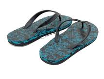 VOLCOM ボルコム V0812101SUG② メンズ US10 28cm ビーチサンダル Ecoなビーサン BeachSandal グリーン系色 ヴォルコム 新品 即決 送料無料_画像4