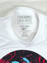VOLCOM ボルコム AF212212WHT メンズ Mサイズ 半袖Tシャツ グラフィックティー プリント Tee ホワイト色 ヴォルコム 新品 即決 送料無料_画像4