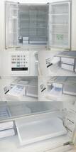東ハ:【パナソニック】6ドア 冷凍冷蔵庫 513L NR-F516MEX-W 2021年 日本製 野菜室が真ん中 はやうま冷凍切替室 フレンチドア ★送料無料★_画像7