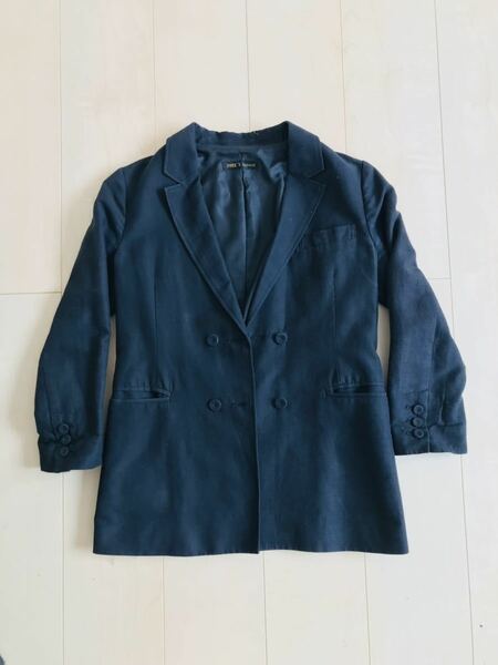 FREE'S PHRASE CLASSIC TAILORED JACKET BLACK 062-150070 フリーズフレーズ クラシック テーラード ジャケット ブラック 黒 Sサイズ LA NY