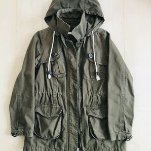 Charlotte Ronson ARMY MODS COAT MILITARY JACKET KHAKI 552-251312 シャーロットロンソン ミリタリージャケット モッズコート カーキボア