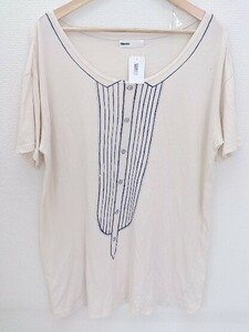 ◇ Ne-net ネ ネット 半袖 Tシャツ カットソー 2 アイボリー # 1002799264778