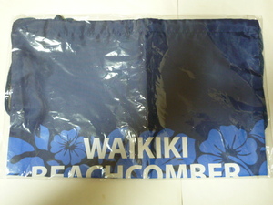 ★激安★即決★非売品★新品★ハワイ★ワイキキ★WAIKIKI BEACHCOMBER RESORT★ワイキキビーチウォーク★巾着袋★ノベルティ★送料１４０円