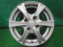 d5◆ウェッズ アルミホイール13×5J◆weds Fang RAZUL 13×5.00B +36 4H PCD100 中古アルミ4本セット_画像2