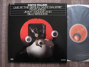 ☆FRITZ PAUER♪LIVE AT THE BERLIN JAZZ GALERIE☆MPS 15036☆France orig盤LP☆