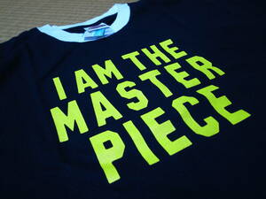 激レア・稀少★MASTER PIECE マスターピース★メッセージ Tシャツ★デッドストック★ブラック★M★HECTIC