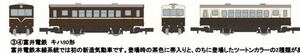 トミーテック　ノスタルジック　鉄道コレクション　第2弾　食玩　TOMYTEC ミニチュア　模型　富井電鉄 キハ90形　ツートンカラー　茶