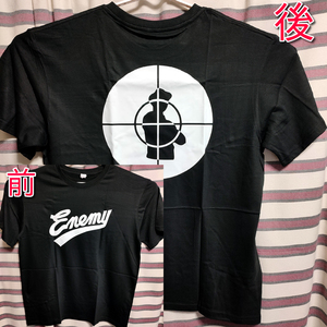 送料無料/新品◆パブリック・エナミー Public Enemy 両面プリントTシャツ【M / L / XL】