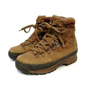 SCARPA Scarpa leather trekking boots mountain climbing boots size 37 23.5cm mountain boots Brown tea Italy made 