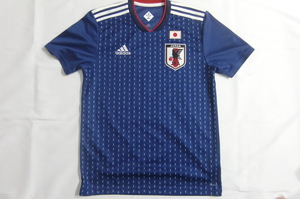 adidas　アディダス　サッカー　JFA　JAPAN　日本　シャツ　Lサイズ　ブルー　K90　E040-43