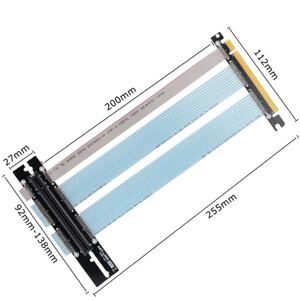 PCIE GEN4 ライザーケーブル 20CM 垂直式 R35W