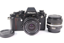 NIKON ニコン F3 アイレベル MF-14 NIKKOR 50mm F1.4/SERIES E 35mm F2.5 単焦点レンズ MF 一眼レフ フィルムカメラ 36357-F_画像1