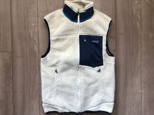 【美品】PATAGONIAパタゴニア レトロX ベスト ナチュラルネイビー XS