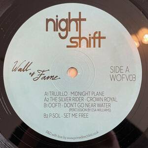 【12inch レコード】Various 「Night Shift」Wall Of Fame WOFV03