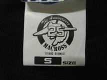 【激レア】2007年 25周年記念 超時空要塞マクロス ロイ フォッカー スペシャル 半袖 Tシャツ S 黒 ブラック バックプリント COSPA 25th_画像8