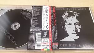 JOHN LENNON 【決定盤 ジョン・レノン ~ ワーキング・クラス・ヒーロー ~】 2CD 全38曲 新品同様美品 CDHYR【送料改定】★