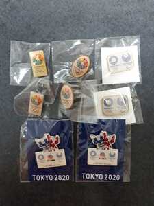 東京オリンピック　ピンバッチ　ピンバッジ　2020　アース製薬　8個セット　未開封　ピンズ