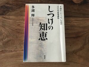 ☆送料無料【手遅れにならないための100の必須講座】しつけの知恵　多湖輝