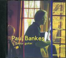 CD PAUL BANKES SOLO GUITAR　　　_画像1