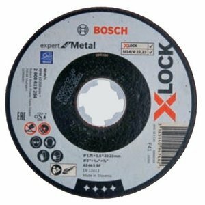 BOSCH ボッシュ X-LOCK 切断砥石 エキスパート 鉄用（厚さ2.5ｍｍ・オフセット型） 25枚セット 2608619257