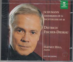 [CD/Erato]シューマン:リーダークライスOp.34&歌曲集「詩人の恋」Op.48他/D.F=ディースカウ(br)&H.ヘル(p) 1992.5