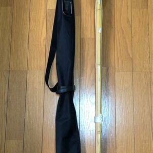 剣道　竹刀37号女子用と竹刀袋、鍔付き