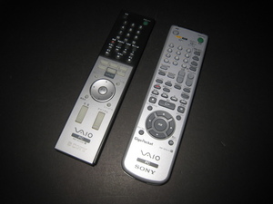 [PC for television remote control together ]VAIO VGC-RC series another [ RM-VC10W *Giga Pocket RM-GP44/H ] mostly unused 