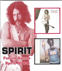 ☆SPIRIT(スピリット)/Future Games＆Spirit Of 84『77年＆84年発表の名手Randy California大活躍のニッチな超大名盤CD２枚組』◆初CD化◇