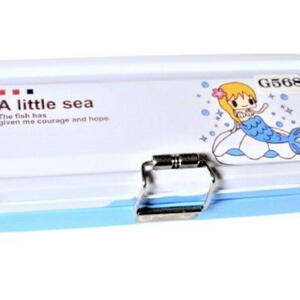 ★未使用★可愛いペンケース★人魚・A Little sea★文房具★G568