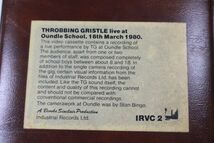 E01/Throbbing Gristle - Live At Oundle School, 16th March 1980　　　VHSビデオ_画像4