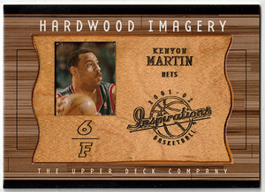 01-02 UPPER DECK Inspirations HARDWOOD IMAGERY【KENYON MARTIN】#KM