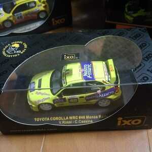 1/43 TOYOTA COROLLA WRC ROSSI Monza Rally 2003 Valentino Rossi Toyota Corolla барен Tino 