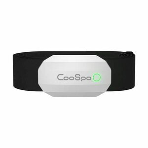 格安 CooSpo 心拍センサー 心拍数モニターセンサー ハートレートセンサー 提示ランプ+音確認 Bluetooth