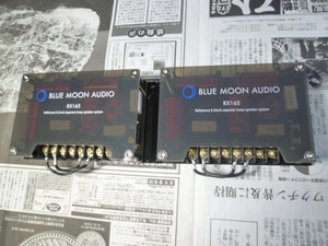 BLUE MOON AUDIO RX165(定価198千円)付属 高級小型2WAY PASSVE NETWORK ”美音効果絶大” ”フロントバイアンプ効果とは” 1週間保証有!!
