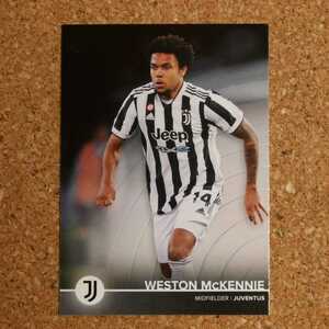 Topps Juventus Official Team Set Weston McKennie トップス ウェストンマッケニー ユヴェントス ユベントス アメリカ USA セリエA