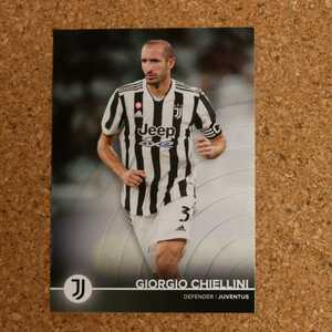 Официальная команда Topps Juventus установила Giorgio Chiellini Tops Giorgwokiellinu Yuventus uventus Итальянская серия A