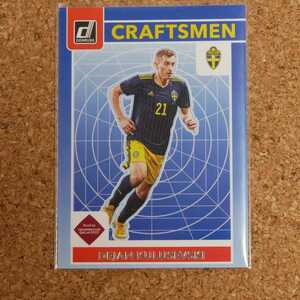 panini donruss soccer Dejan Kulusevski パニーニドンラスサッカー デヤンクルゼフスキ スウェーデン トッテナム craftmen