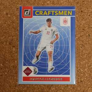 panini donruss soccer Marcos Llorente パニーニドンラスサッカー マルコスジョレンテ スペイン アトレティコマドリード craftmen