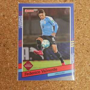 panini donruss soccer Federico Valverde パニーニドンラスサッカー フェデリコバルベルデ ウルグアイ レアルマドリード