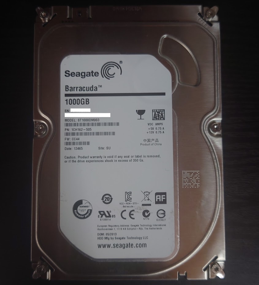 日本未発売】 【未使用品】SEAGATE 3個セット HDD 1TB BARRACUDA - PCパーツ - www.smithsfalls.ca