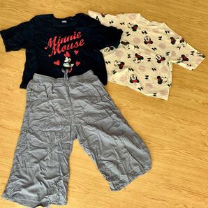 UNIQLO リラコ Tシャツ ディズニー ミニー